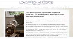 Desktop Screenshot of lizadawsonassociates.com